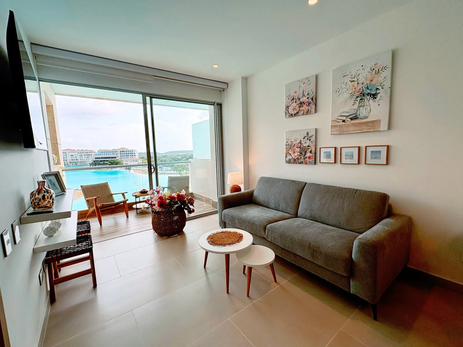 Foto 9 de Encantador apartamento con vista a la laguna | Baía Kristal