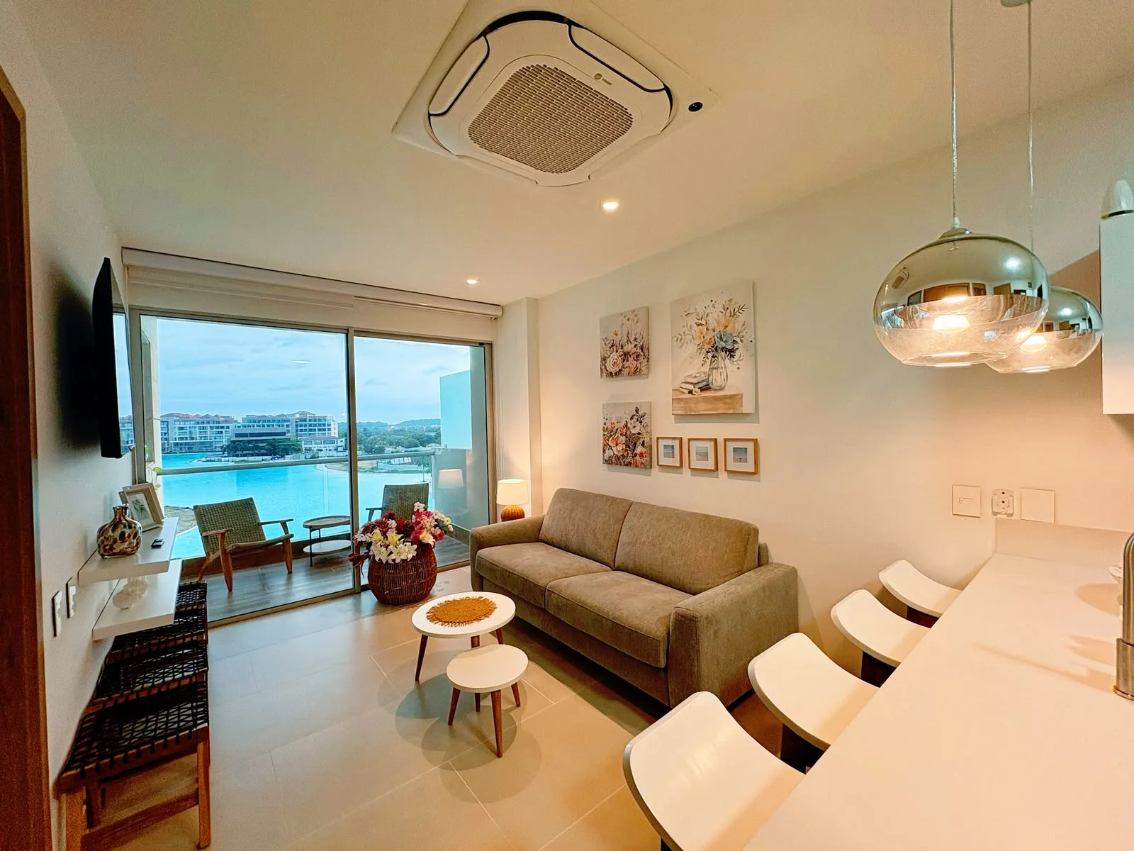 Foto 10 de Encantador apartamento con vista a la laguna | Baía Kristal